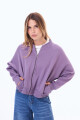 Campera de felpa Taubate Violeta