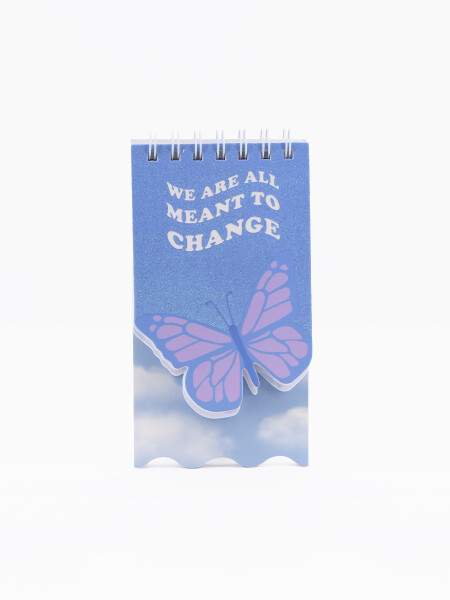 LIBRETA DE NOTAS AZUL