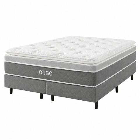 SOMMIER QUEEN PREMIUM AUSTIN - Espuma Viscoelástica y Resortes LFK Ortopédico 158 x 198 x 38 cm - 5 Años de Garantía SOMMIER QUEEN PREMIUM AUSTIN - Espuma Viscoelástica y Resortes LFK Ortopédico 158 x 198 x 38 cm - 5 Años de Garantía