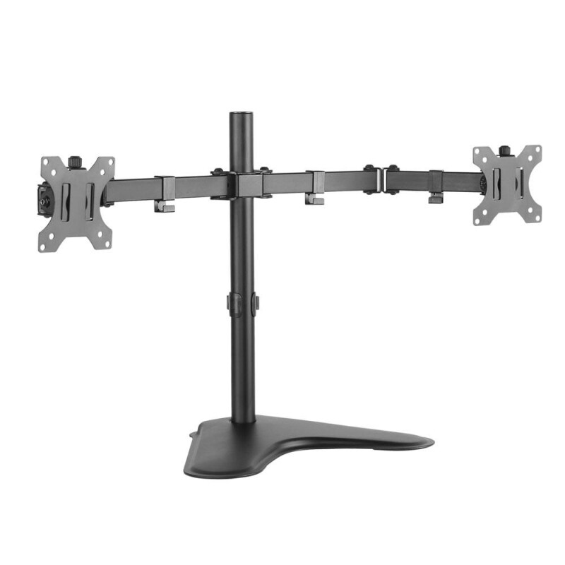 BASE DUAL ARGOM PARA MONITOR, FULL MOTION 13"-33", CON BASE 001