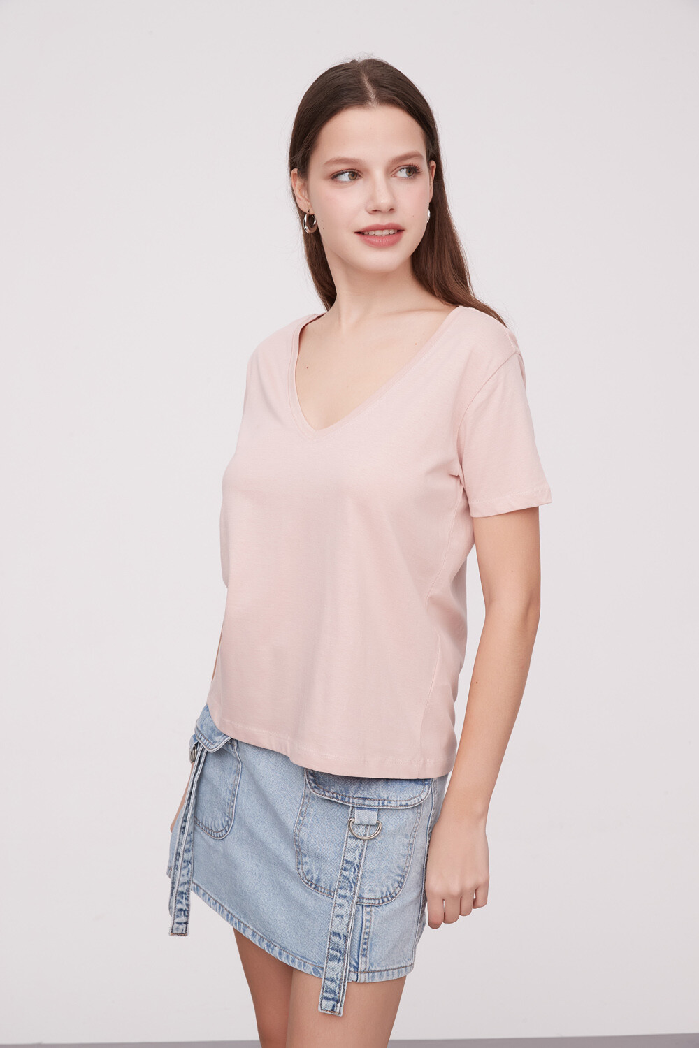 Remera Prakata Rosa Viejo