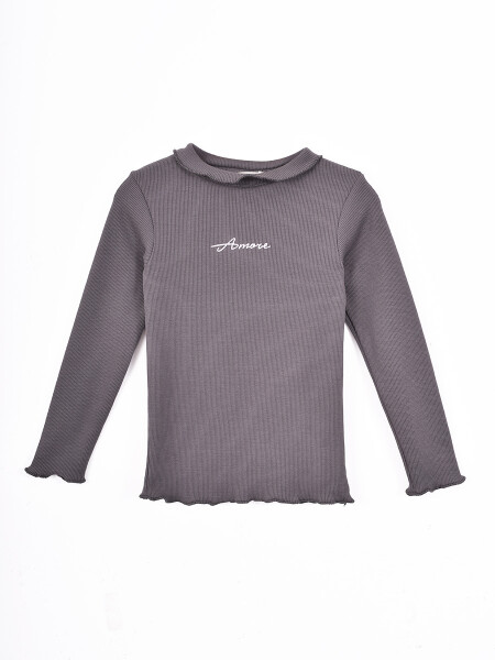 POLERA FER VI GRIS OSCURO