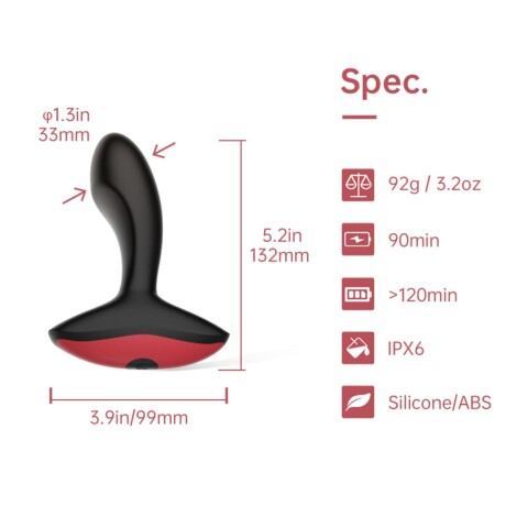 Vibrador Prostático Usb Con App Magic Solstice Vibrador Prostático Usb Con App Magic Solstice