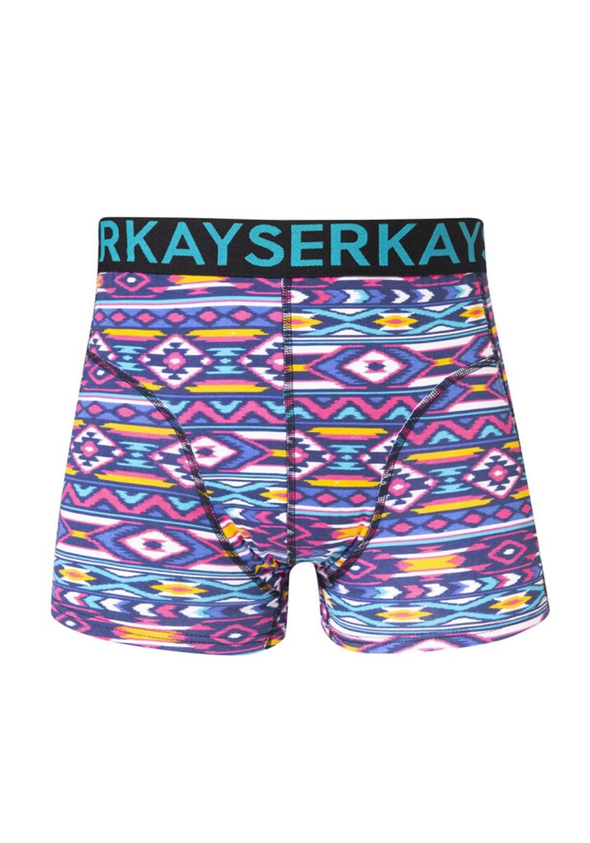 boxer alg. corto - Azul 