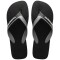 Sandalias de Hombre Havaianas Dual Negro - Gris Acero