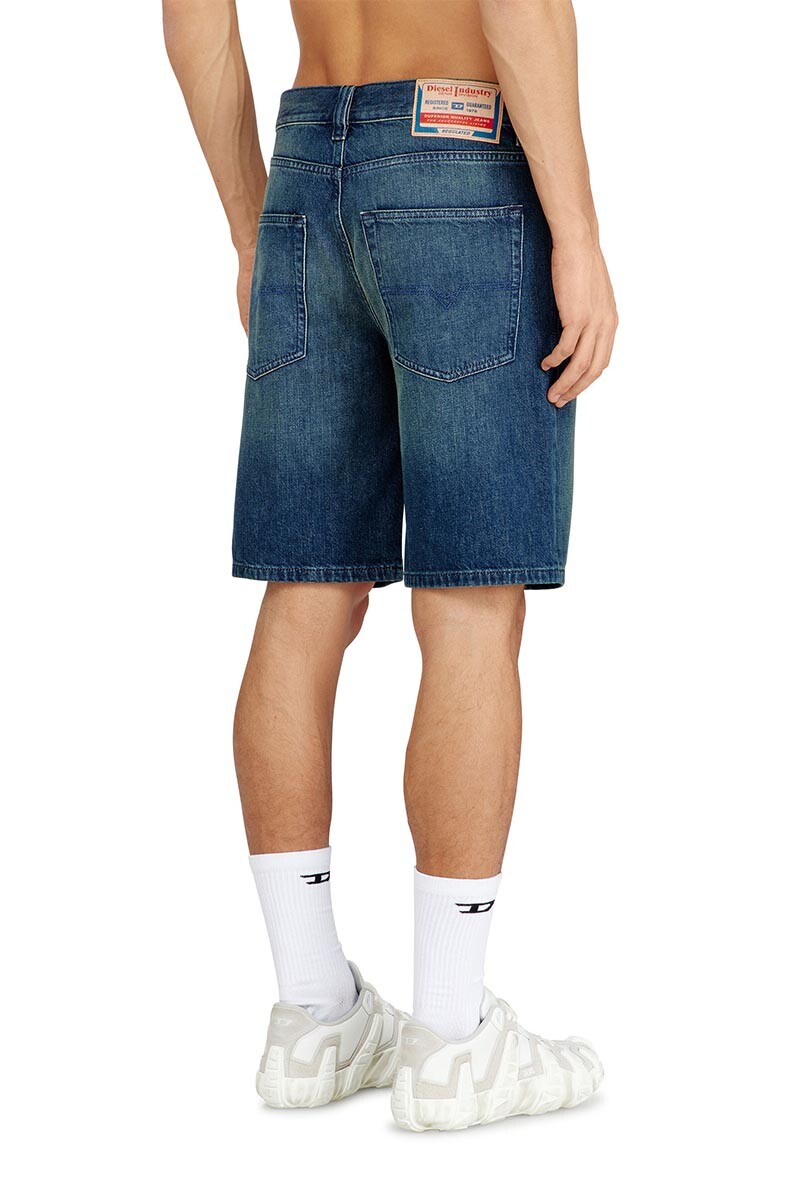 Short Para Hombre Regular Azul