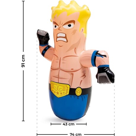 Muñeco Inflable Intex AJ-2 para Boxear 001