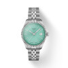 Reloj Tissot T1562101109100 Ballade 34mm para dama Verde