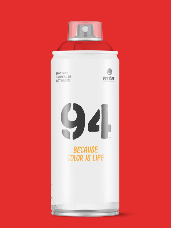 AEROSOL MTN 94 ROJO CLARO 400CC N/A