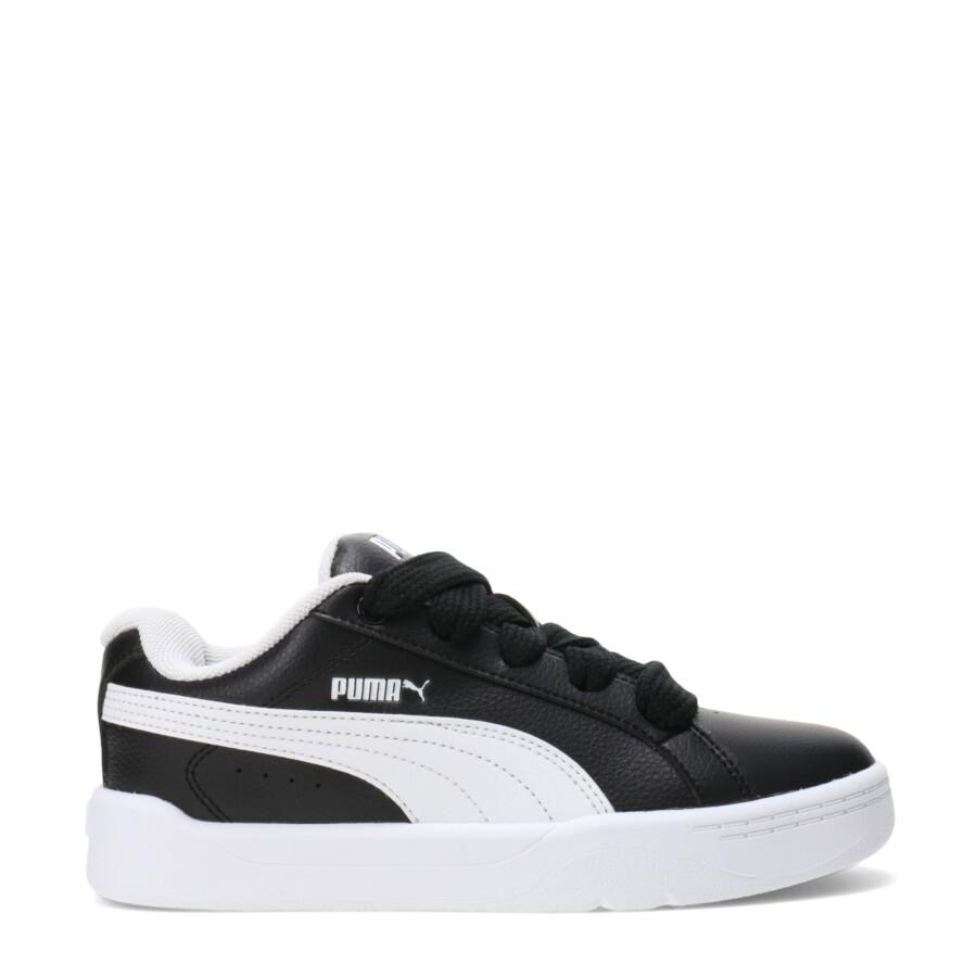 Championes de Niños Puma Park Life Style Easy Jr Negro - Blanco