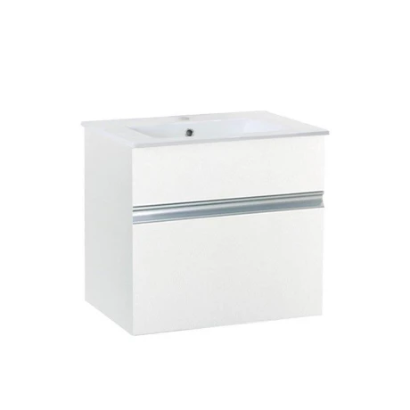 Mobiliario Baño Blanco Con Bacha 61X39.5X50 BLANCO