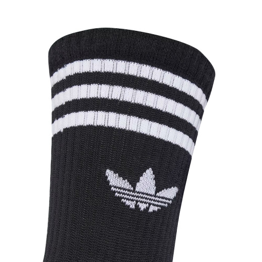 Medias Adidas 3S Crew S 3 pack - Negro Medias Adidas 3S Crew S 3 pack - Negro