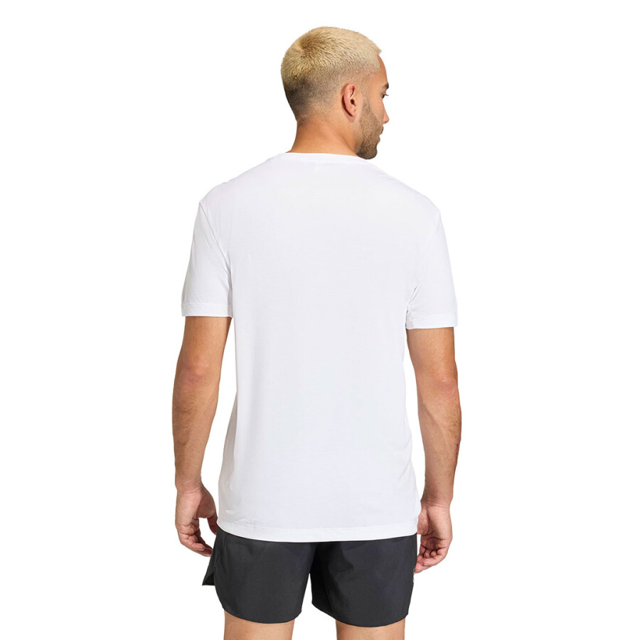 Remera de Hombre Adidas Adi365 Running Essentials M Blanco - Plateado
