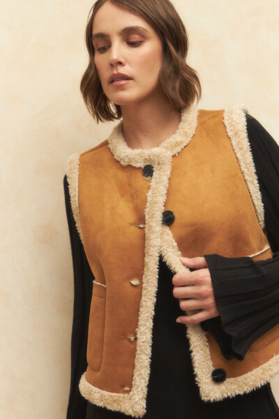 CHALECO BLANK Beige