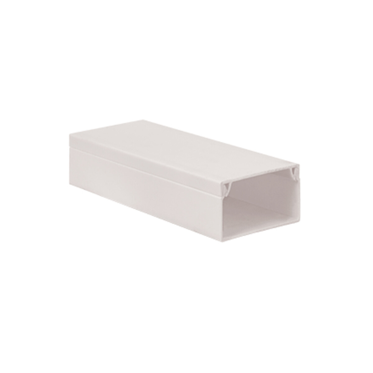 Ducto plástico de pared blanco 60x40mm, 2 metros - C89240 