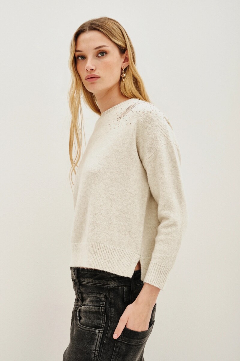 Sweater Ray Crudo Melange