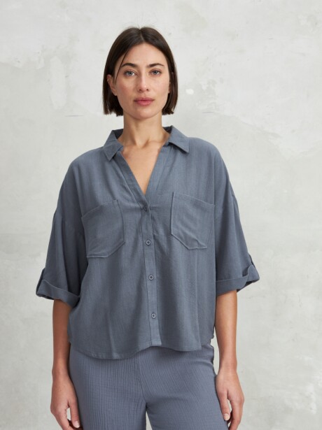 CAMISA BUENOS AIRES AZUL