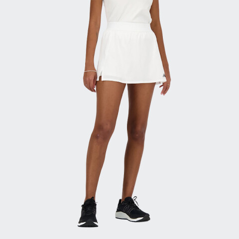 Falda New Balance Tournament Blanco