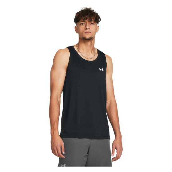 Musculosa Running Under Armour de Hombre - 1382585-001 Negro