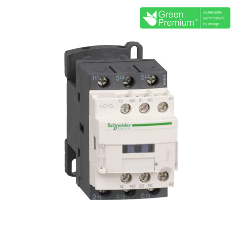 Contactor de potencia 3P 12A 1NA + 1NC 24Vac TL1742