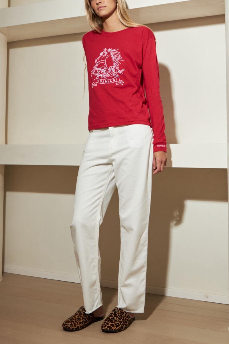 Remera Horse - Roja 