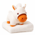 Frazada Peluche 1.60m X 1.00m Caballo