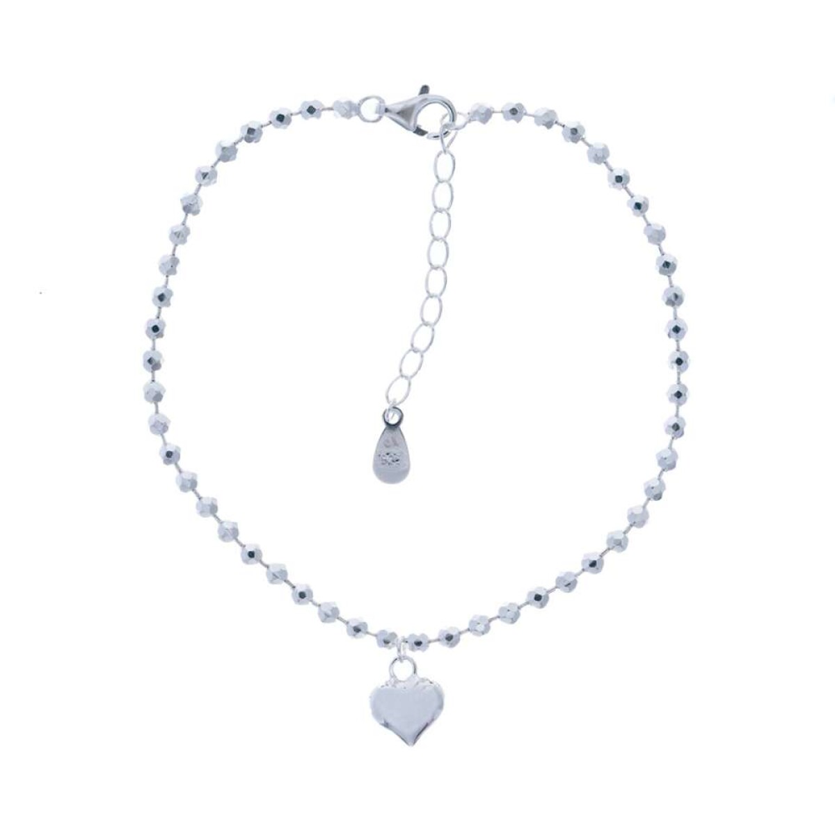 Pulsera De Plata 925 - Corazon 