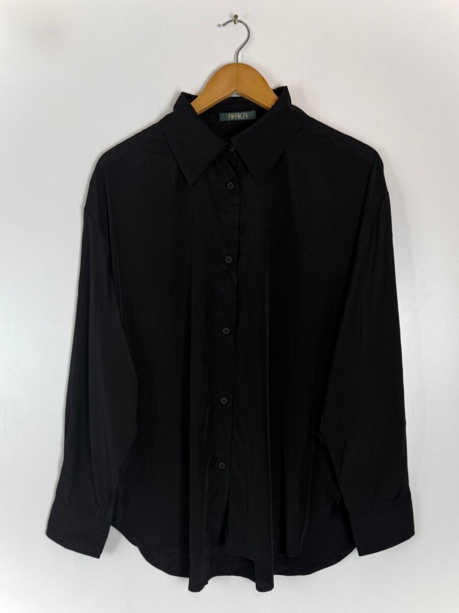 CAMISA RAYON TRINA - NEGRO 