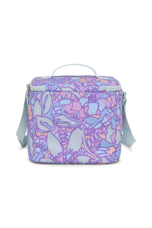 Super Snack Fluid Floral Pastel Lilac