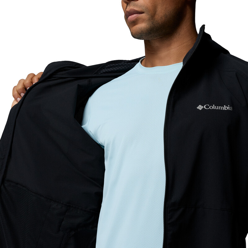 Campera Trailborne Hombre BLACK