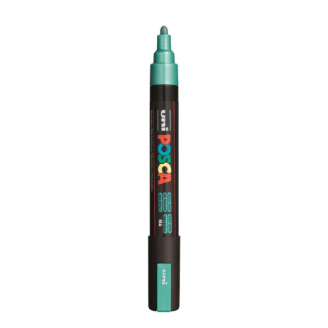 Marcador Uni Posca 2.5 Mm Metallic Green