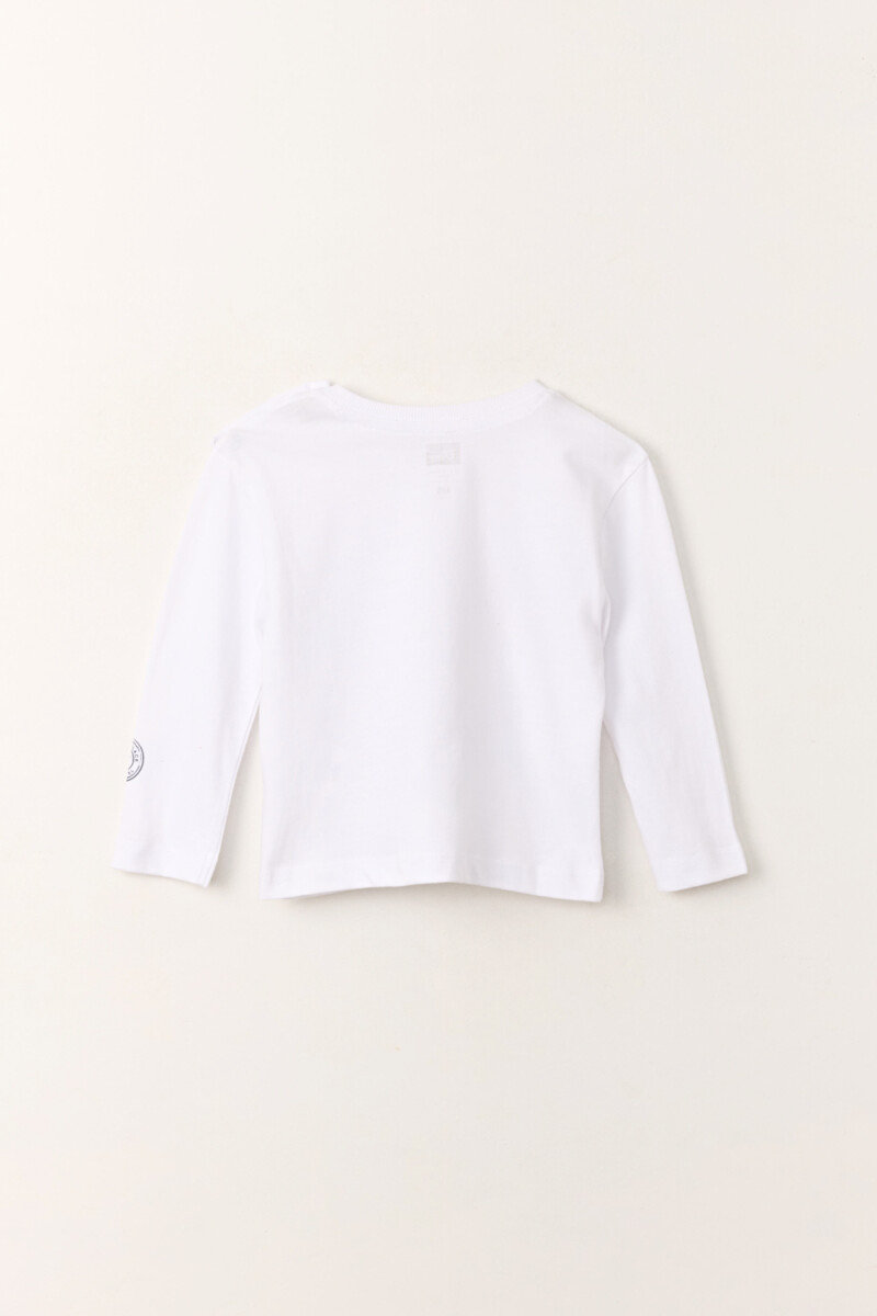 Remera estampa Vibes Blanco