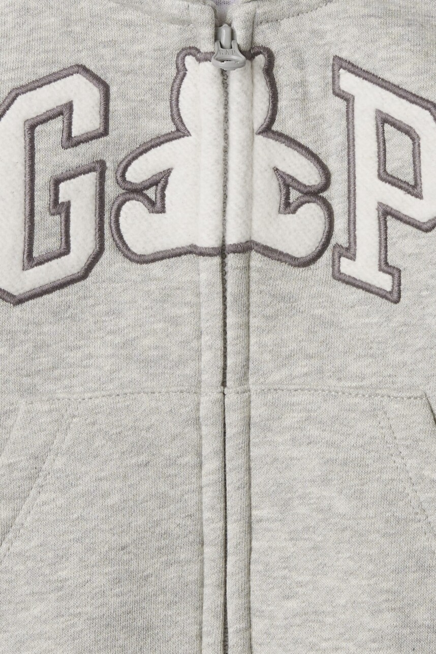 Canguro Con Cierre Logo Gap Con Felpa Bebè B08
