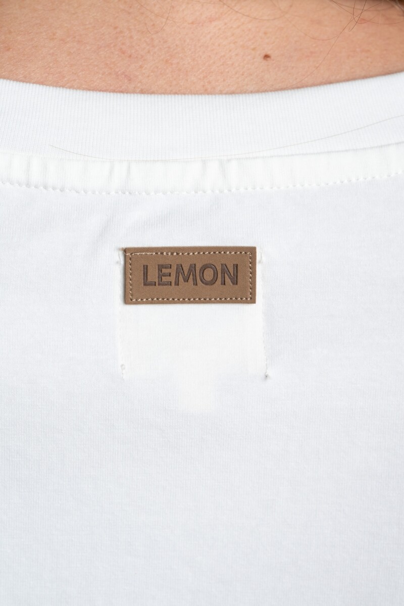 Remera Algodón Elastano Nácar