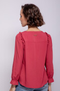 CAMISA BALMES Rojo Granadina