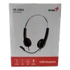 Auriculares Genius HS-220U USB con Mic y Sonido Negro Auriculares Genius HS-220U USB con Mic y Sonido Negro
