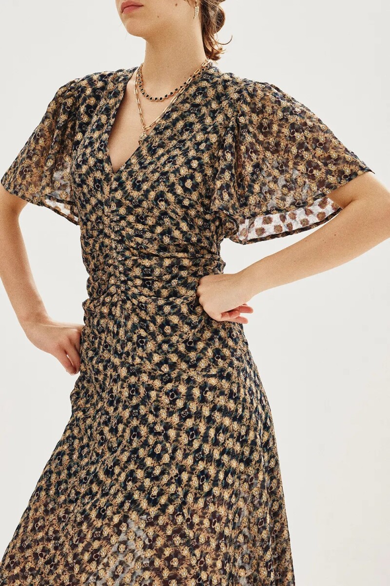 Vestido Hada Batik Azul