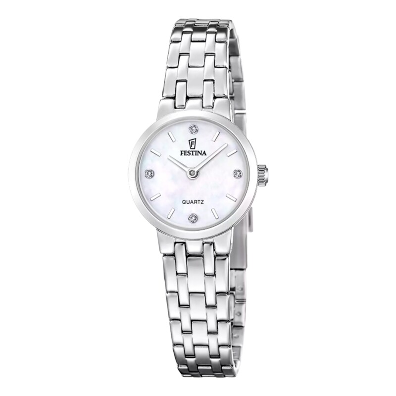 Reloj Festina F20746/1 para mujer con correa de acero Plateado