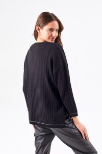 Sweater Tajos Negro