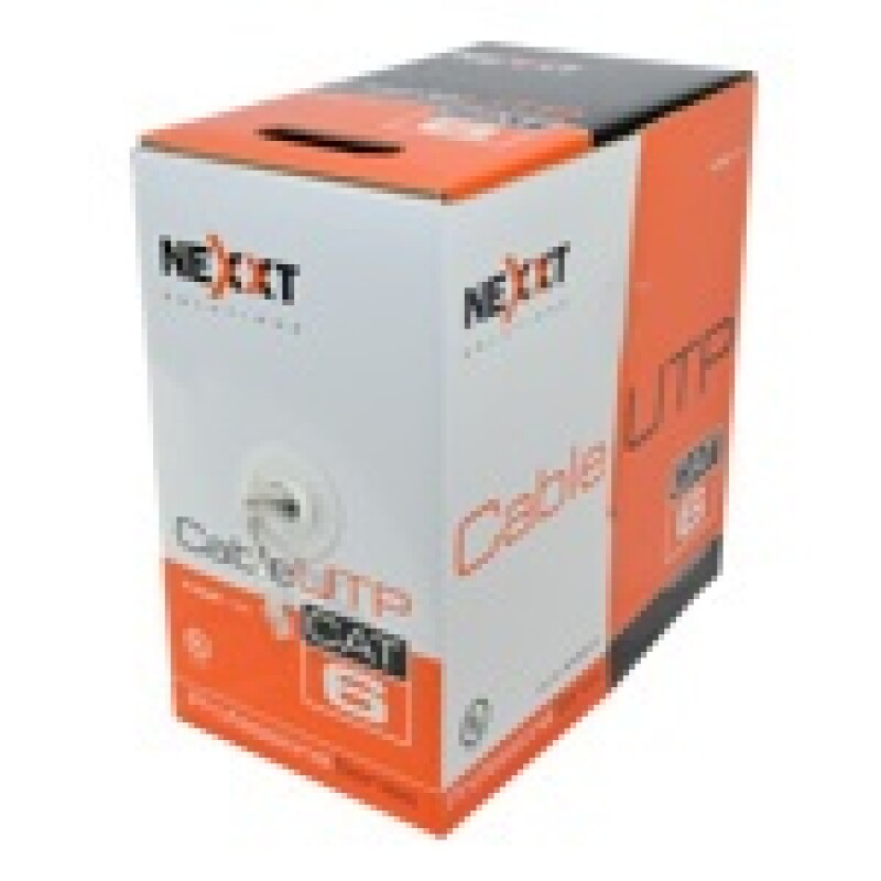 Nexxt - Cable al por mayor - 305 m - UTP - CAT 6 - sin halógenos, sólido - gris Nexxt - Cable al por mayor - 305 m - UTP - CAT 6 - sin halógenos, sólido - gris