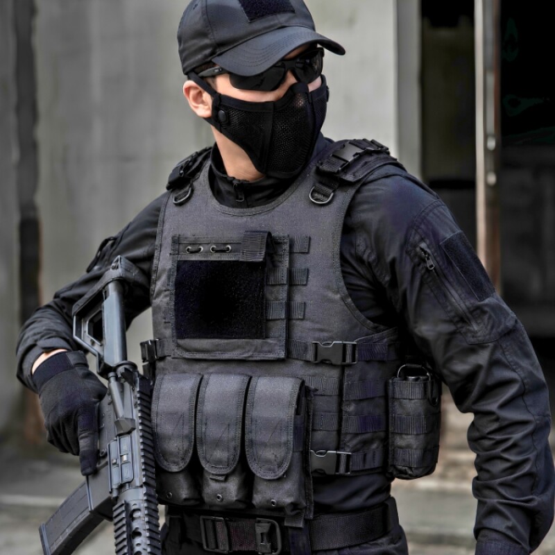 Chaleco Táctico Caza Airsoft Paintball Multibolsillo Chaleco Táctico Caza Airsoft Paintball Multibolsillo