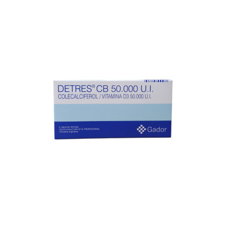 Detres CB 50.000 U I x 2 cápsulas 001