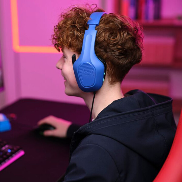 Vincha Gamer Trust Gxt415 Zirox AZUL