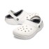 Classic Lined Clog - Unisex White/grey