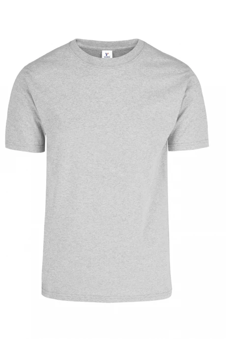 Camiseta a la base peso completo Gris jaspe