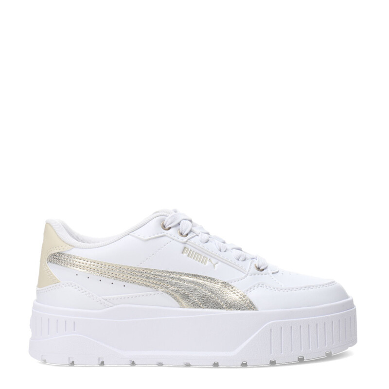 Championes de Mujer Puma Karmen Il Idol Metallic Blanco - Oro