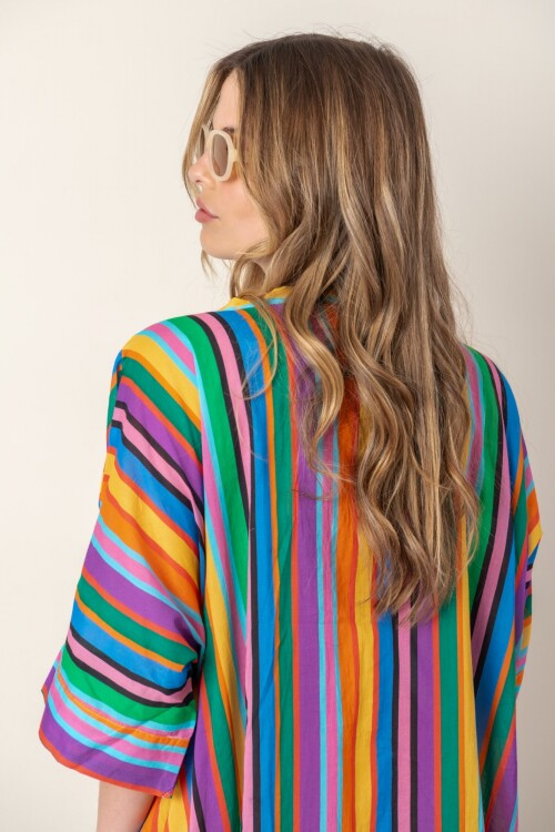 Vestido Shana Stripes