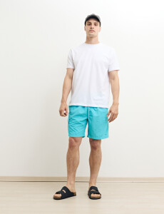 450401 SHORT HARRINGTON LABEL Turquesa