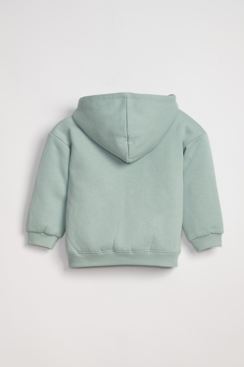 Campera Deportiva Estampa Verde