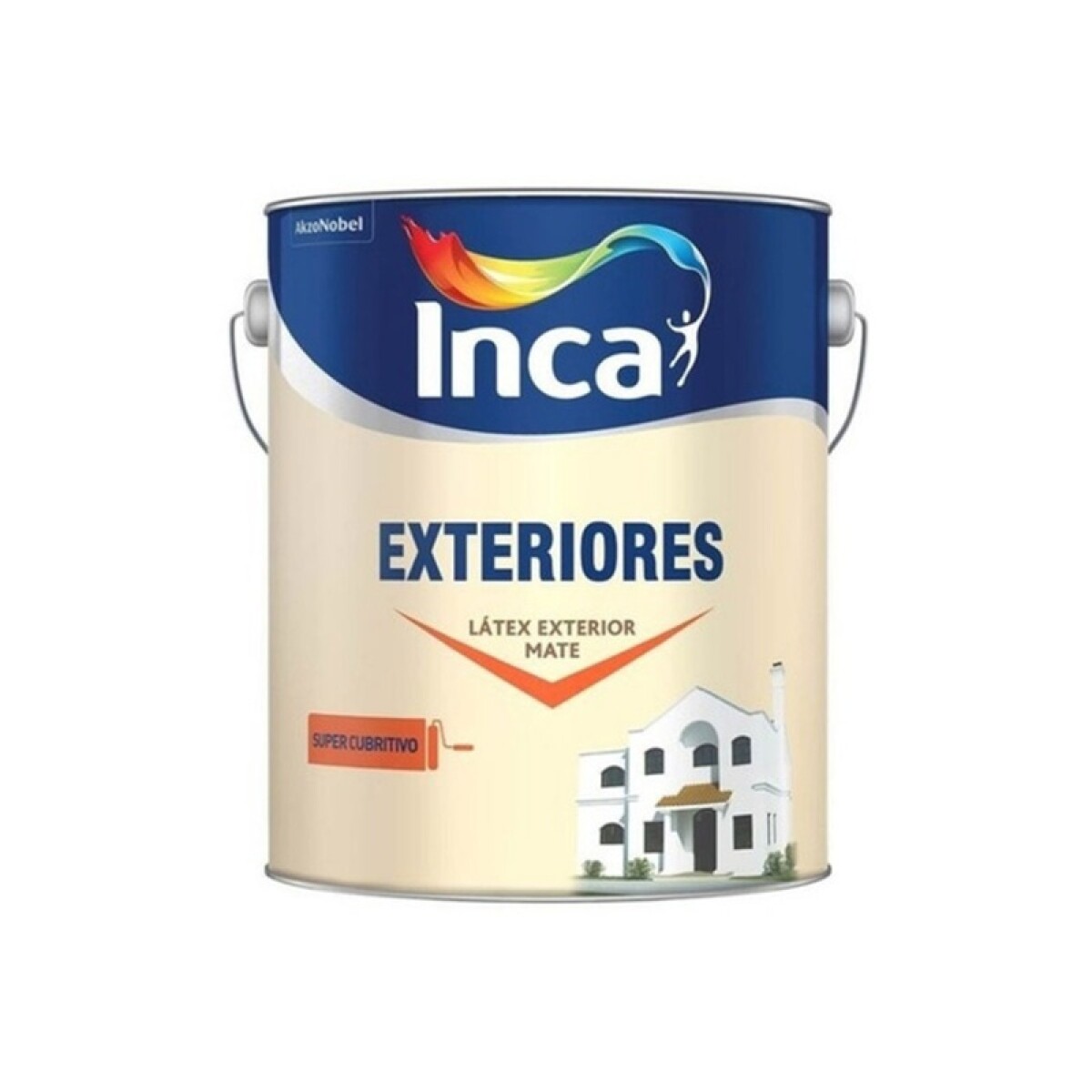 Pintura Exteriores Blanco 4 Lts. Inca 
